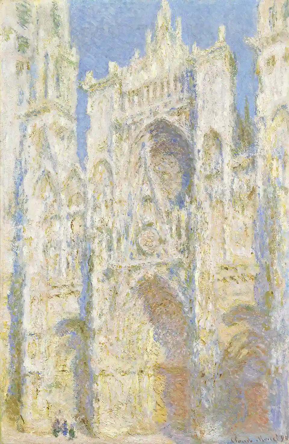 Rouen Cathedral: The Portal (Sunlight)